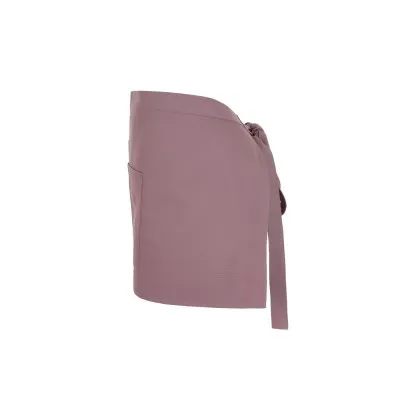 Șorț scurt din bumbac organic / Velilla / Îmbrăcăminte bucătari, ospătari, HoReCa