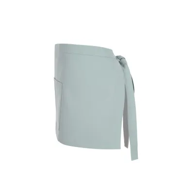 Șorț scurt din bumbac organic / Velilla / Îmbrăcăminte bucătari, ospătari, HoReCa