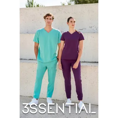Bluză medicală stretch, din poliester reciclat / Velilla / Îmbrăcăminte medicală