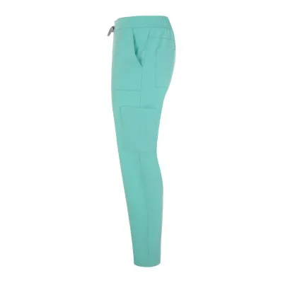 Pantaloni stretch, drepți, din poliester reciclat / Velilla / Îmbrăcăminte medicală