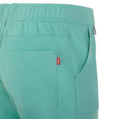 Pantaloni stretch, drepți, din poliester reciclat / Velilla / Îmbrăcăminte medicală
