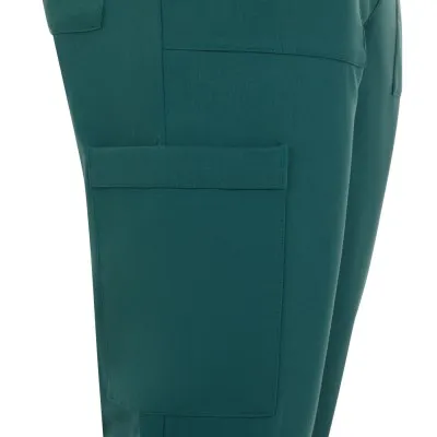 Pantaloni stretch, drepți, din poliester reciclat / Velilla / Îmbrăcăminte medicală