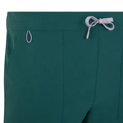 Pantaloni stretch, drepți, din poliester reciclat / Velilla / Îmbrăcăminte medicală