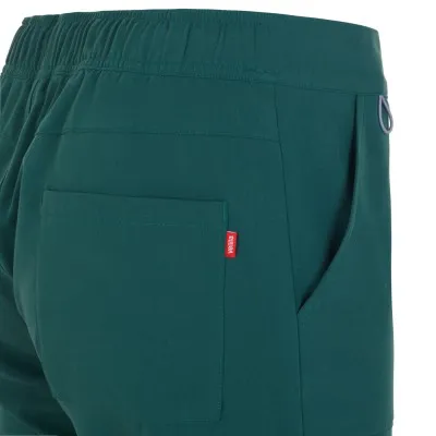 Pantaloni stretch, drepți, din poliester reciclat / Velilla / Îmbrăcăminte medicală