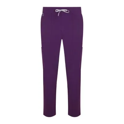 Pantaloni stretch, drepți, din poliester reciclat / Velilla / Îmbrăcăminte medicală