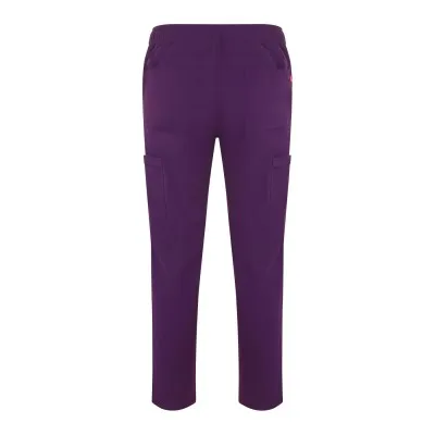 Pantaloni stretch, drepți, din poliester reciclat / Velilla / Îmbrăcăminte medicală