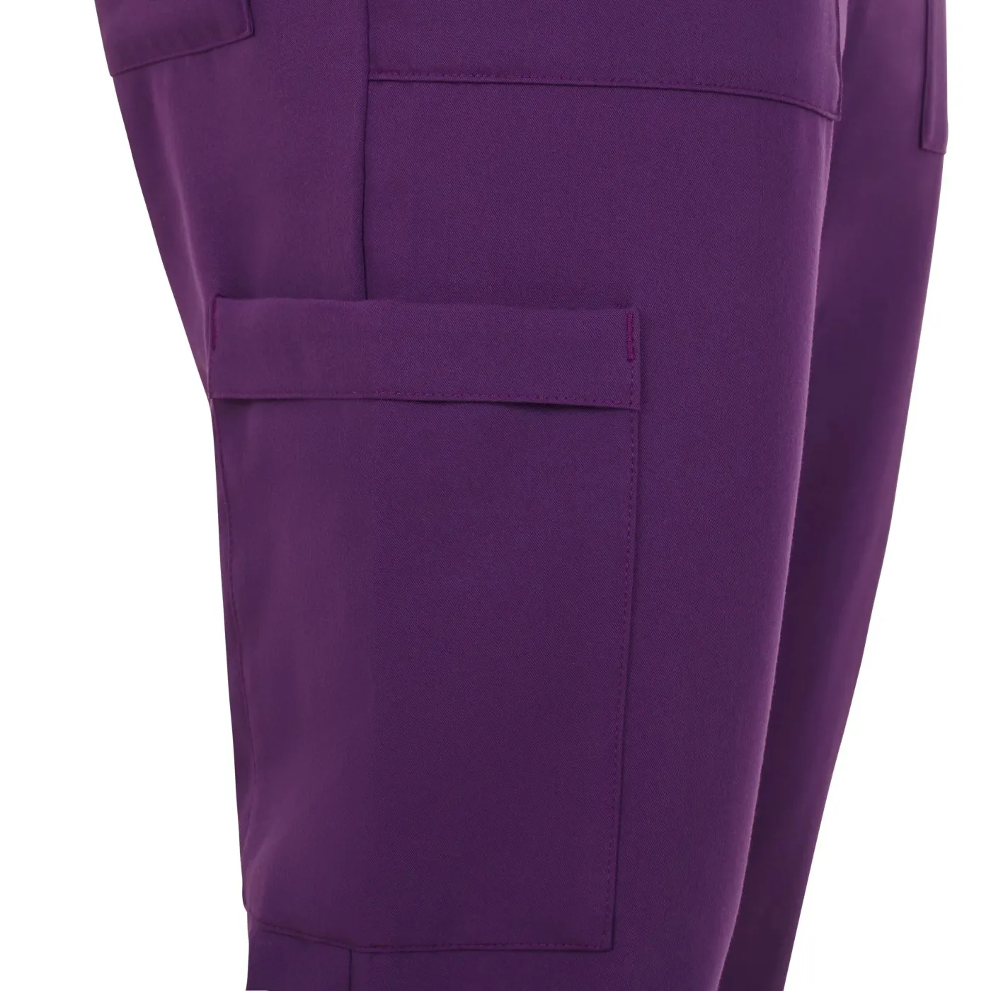 Pantaloni stretch, drepți, din poliester reciclat / Velilla / Îmbrăcăminte medicală