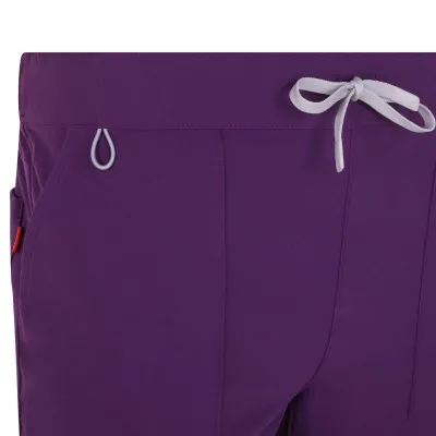 Pantaloni stretch, drepți, din poliester reciclat / Velilla / Îmbrăcăminte medicală