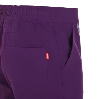 Pantaloni stretch, drepți, din poliester reciclat / Velilla / Îmbrăcăminte medicală