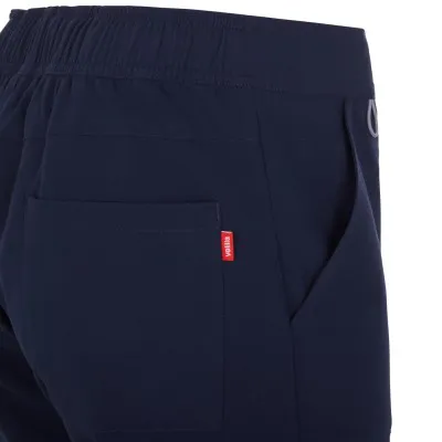 Pantaloni stretch, drepți, din poliester reciclat / Velilla / Îmbrăcăminte medicală