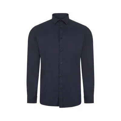 Cămașă stretch cu mânecă lungă, pentru bărbați / Velilla / Îmbrăcăminte bucătari, ospătari, HoReCa