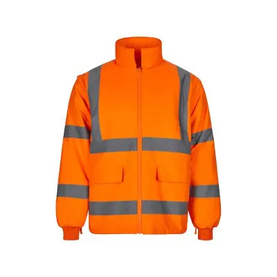 Jachetă Parka de înaltă vizibilitate, în două tonuri, 4-in-1 / Velilla / Îmbrăcăminte HiVis și reflectorizantă