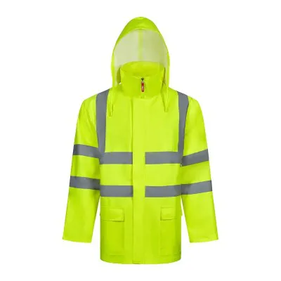 Jachetă Parka de înaltă vizibilitate, în două tonuri, 4-in-1 / Velilla / Îmbrăcăminte HiVis și reflectorizantă