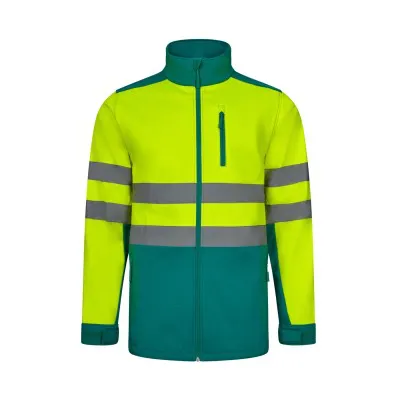 Jachetă softshell de înaltă vizibilitate, în două tonuri / Velilla / Îmbrăcăminte HiVis și reflectorizantă