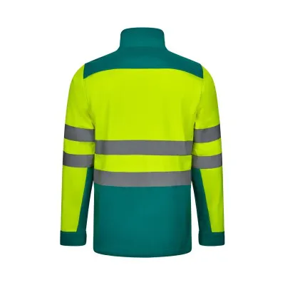 Jachetă softshell de înaltă vizibilitate, în două tonuri / Velilla / Îmbrăcăminte HiVis și reflectorizantă