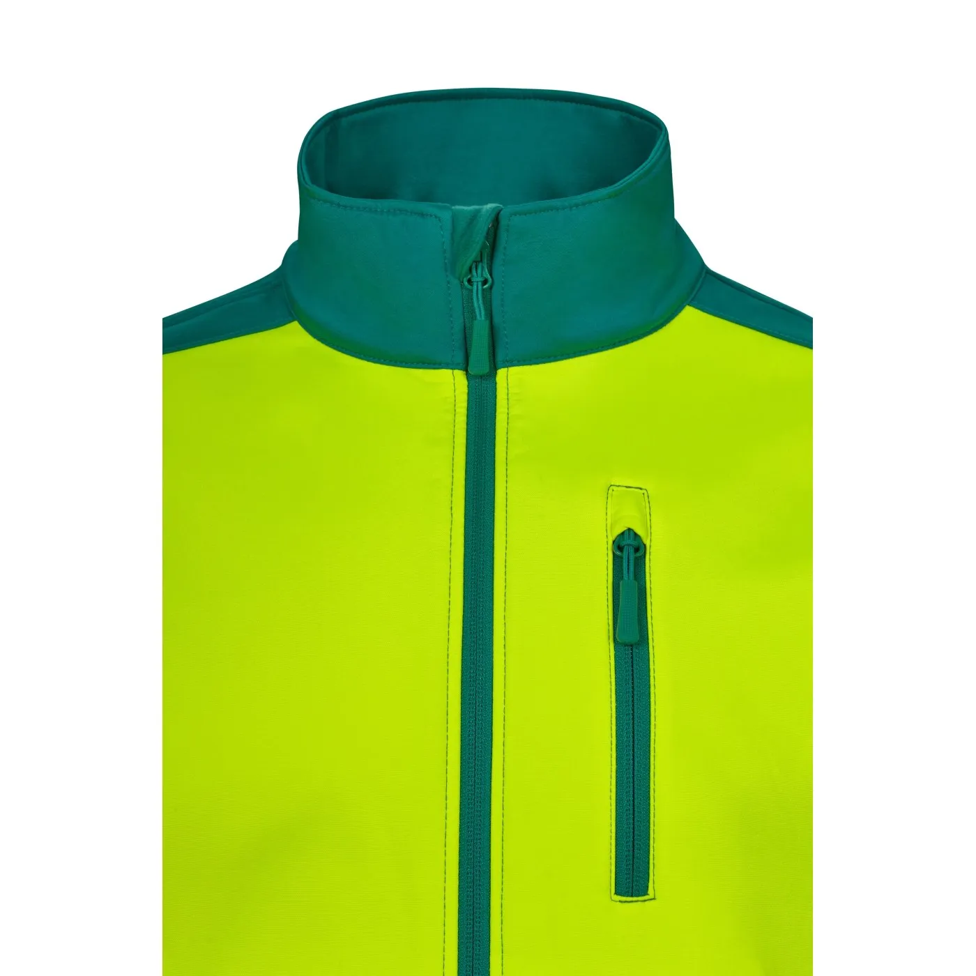 Jachetă softshell de înaltă vizibilitate, în două tonuri / Velilla / Îmbrăcăminte HiVis și reflectorizantă