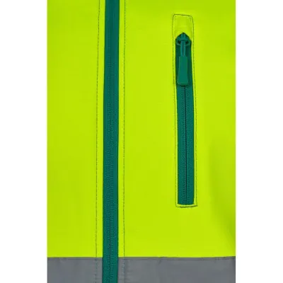 Jachetă softshell de înaltă vizibilitate, în două tonuri / Velilla / Îmbrăcăminte HiVis și reflectorizantă