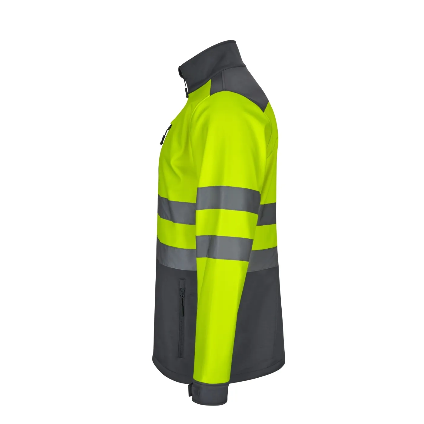 Jachetă softshell de înaltă vizibilitate, în două tonuri / Velilla / Îmbrăcăminte HiVis și reflectorizantă