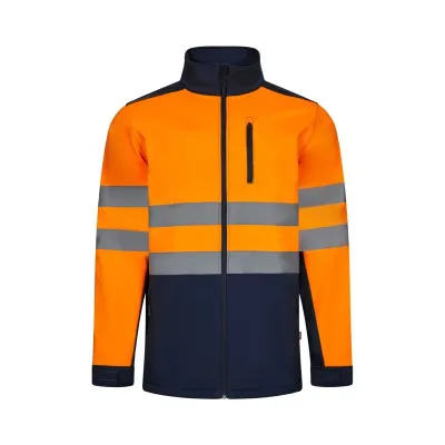 Jachetă softshell de înaltă vizibilitate, în două tonuri / Velilla / Îmbrăcăminte HiVis și reflectorizantă