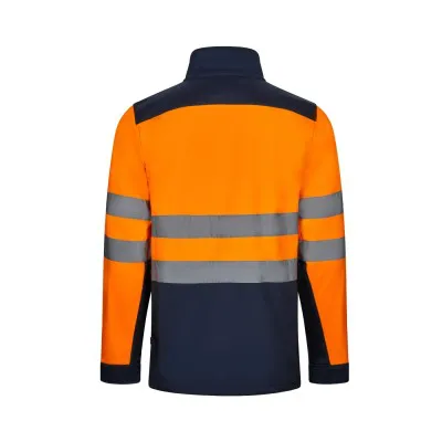 Jachetă softshell de înaltă vizibilitate, în două tonuri / Velilla / Îmbrăcăminte HiVis și reflectorizantă