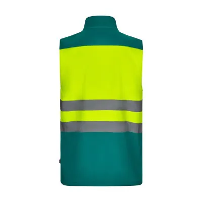 Vestă softshell de înaltă vizibilitate, în două tonuri / Velilla / Îmbrăcăminte HiVis și reflectorizantă