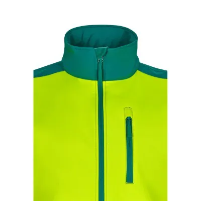 Vestă softshell de înaltă vizibilitate, în două tonuri / Velilla / Îmbrăcăminte HiVis și reflectorizantă