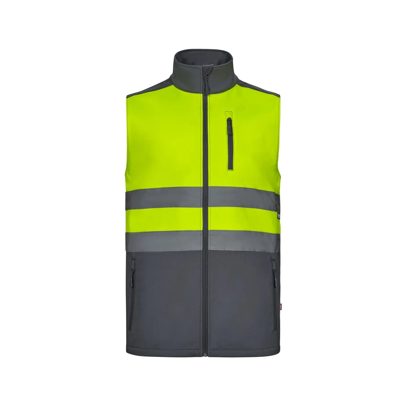 Vestă softshell de înaltă vizibilitate, în două tonuri / Velilla / Îmbrăcăminte HiVis și reflectorizantă