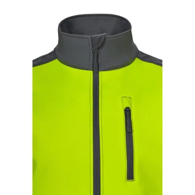 Vestă softshell de înaltă vizibilitate, în două tonuri / Velilla / Îmbrăcăminte HiVis și reflectorizantă