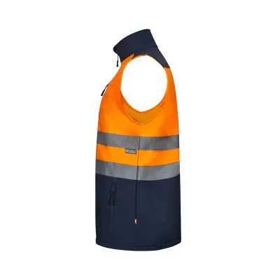 Vestă softshell de înaltă vizibilitate, în două tonuri / Velilla / Îmbrăcăminte HiVis și reflectorizantă
