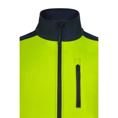 Vestă softshell de înaltă vizibilitate, în două tonuri / Velilla / Îmbrăcăminte HiVis și reflectorizantă