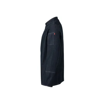 Jachetă bucătar din denim, cu mînecă lungă și cu nasturi / Velilla / Îmbrăcăminte bucătari, ospătari, HoReCa