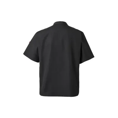 Jachetă bucătar, cu mânecă scurtă, cu capse / Velilla / Îmbrăcăminte bucătari, ospătari, HoReCa