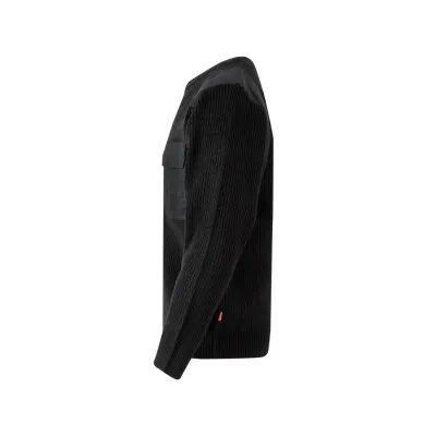 Pulover din tricot gros, cu gât rotund / Velilla / Hanorace, bluze softshell, polar și fleece