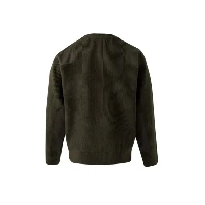 Pulover din tricot gros, cu gât rotund / Velilla / Hanorace, bluze softshell, polar și fleece