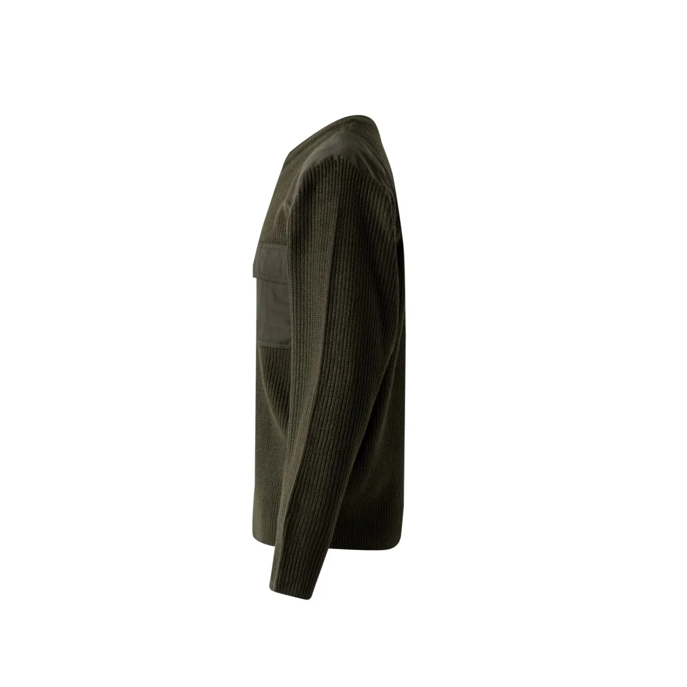 Pulover din tricot gros, cu gât rotund / Velilla / Hanorace, bluze softshell, polar și fleece