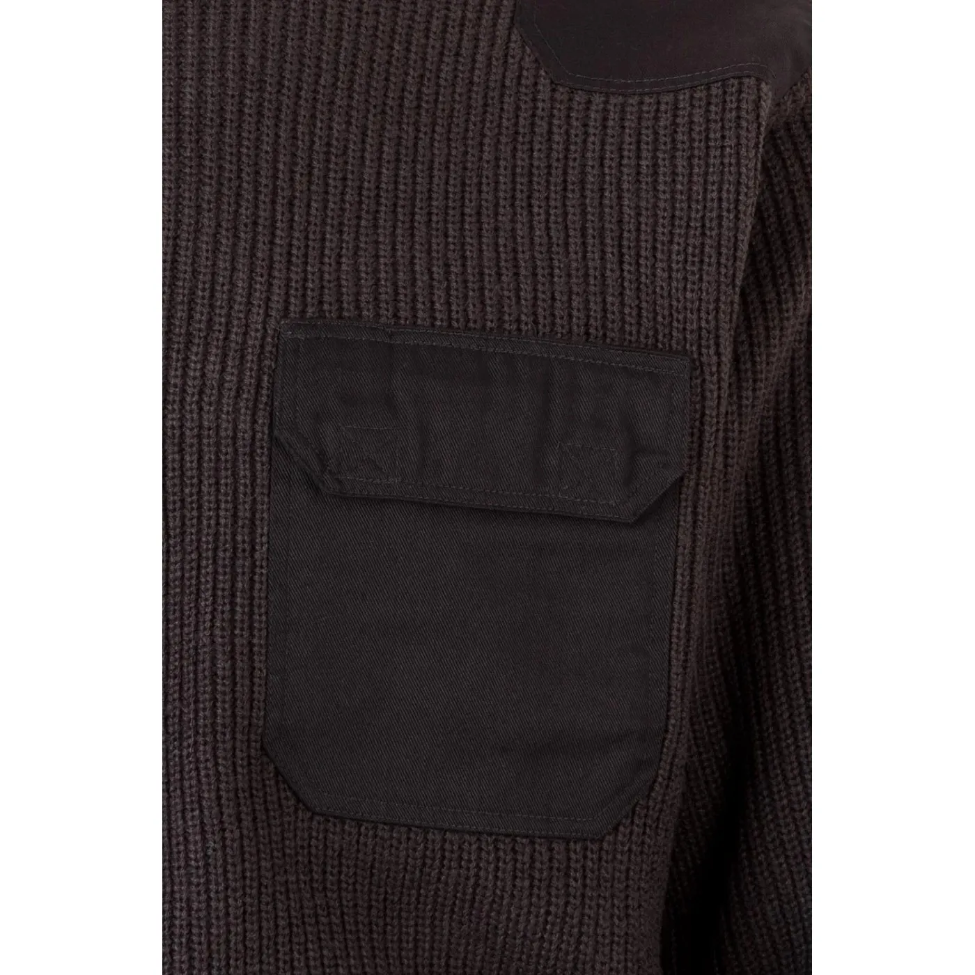 Pulover din tricot gros, cu gât rotund / Velilla / Hanorace, bluze softshell, polar și fleece