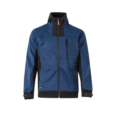 Jachetă sofshell cu glugă, în două tonuri / Velilla / Hanorace, bluze softshell, polar și fleece