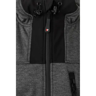 Jachetă sofshell cu glugă, în două tonuri / Velilla / Hanorace, bluze softshell, polar și fleece