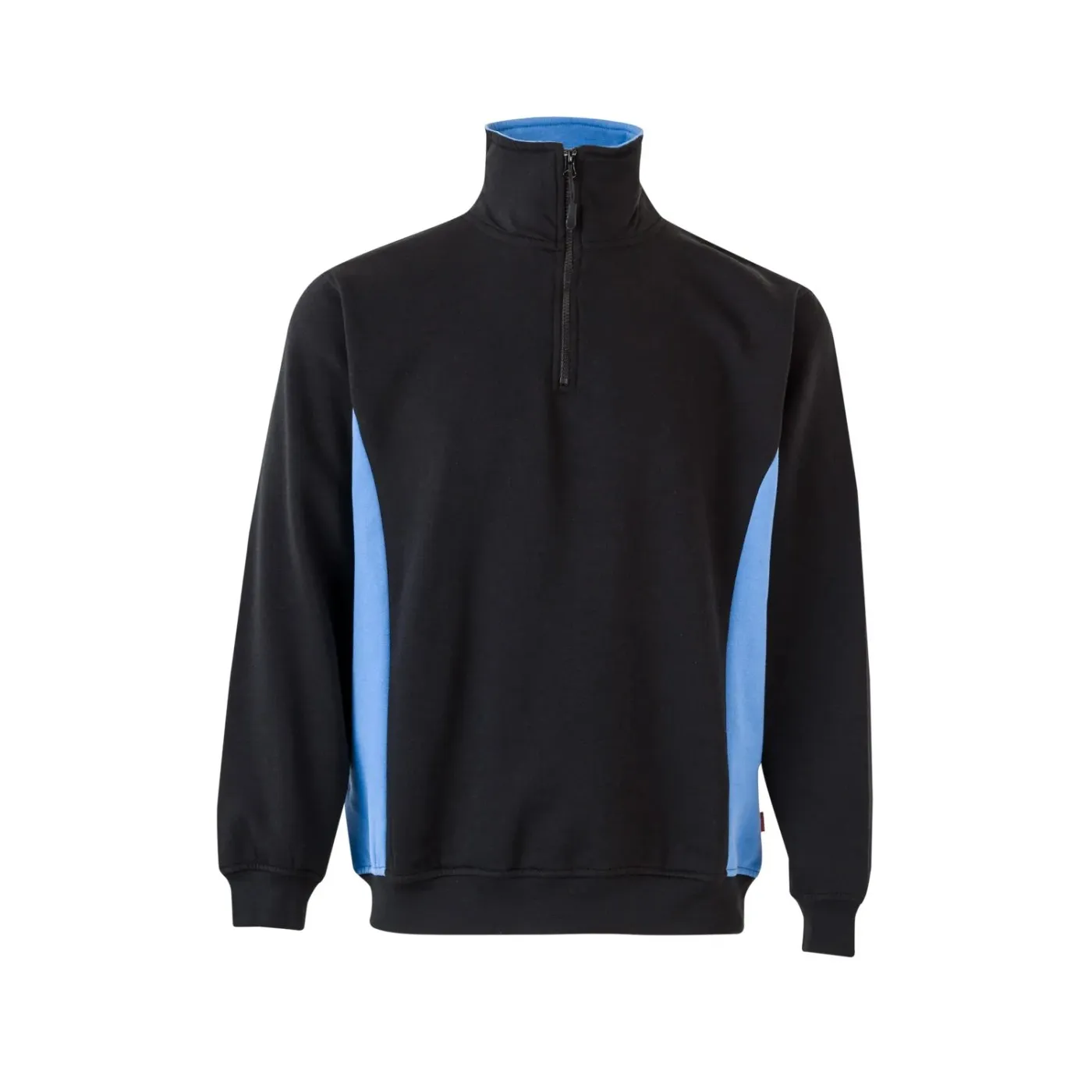 Hanorac cu jumătate de fermoar, în două tonuri / Velilla / Hanorace, bluze softshell, polar și fleece