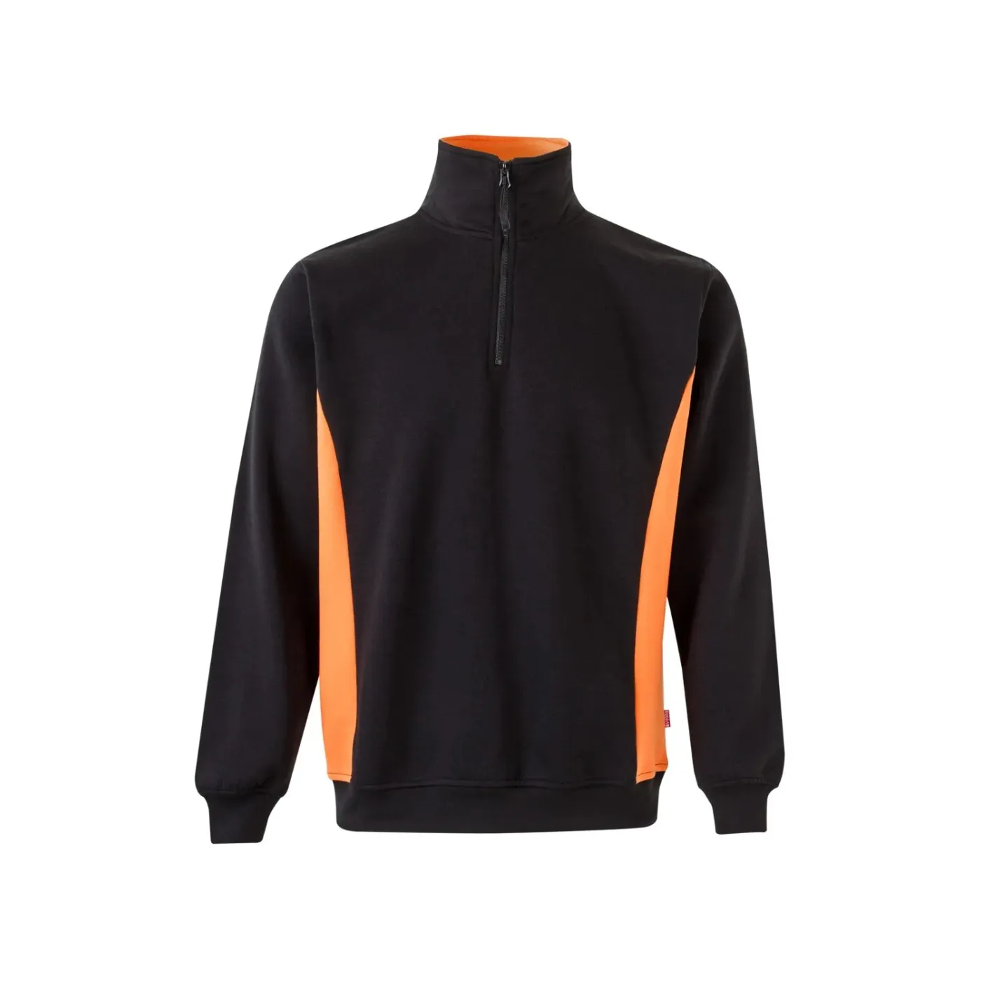 Hanorac cu jumătate de fermoar, în două tonuri / Velilla / Hanorace, bluze softshell, polar și fleece