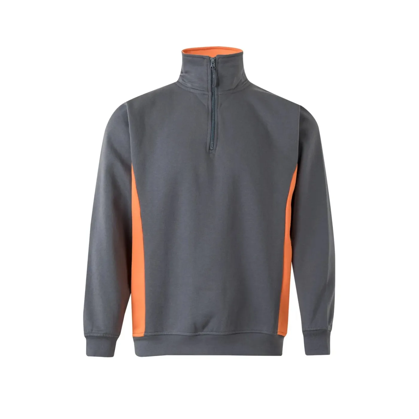 Hanorac cu jumătate de fermoar, în două tonuri / Velilla / Hanorace, bluze softshell, polar și fleece