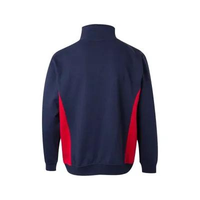 Hanorac cu jumătate de fermoar, în două tonuri / Velilla / Hanorace, bluze softshell, polar și fleece
