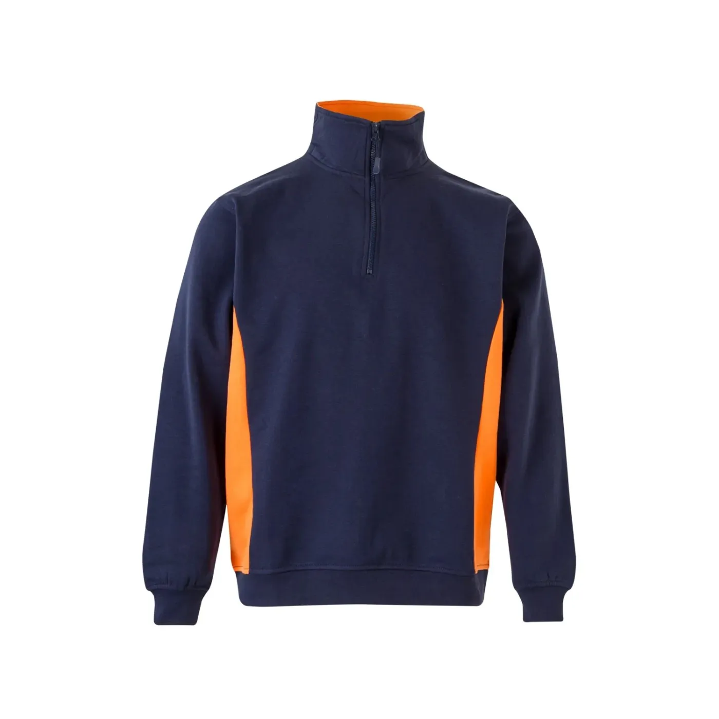 Hanorac cu jumătate de fermoar, în două tonuri / Velilla / Hanorace, bluze softshell, polar și fleece