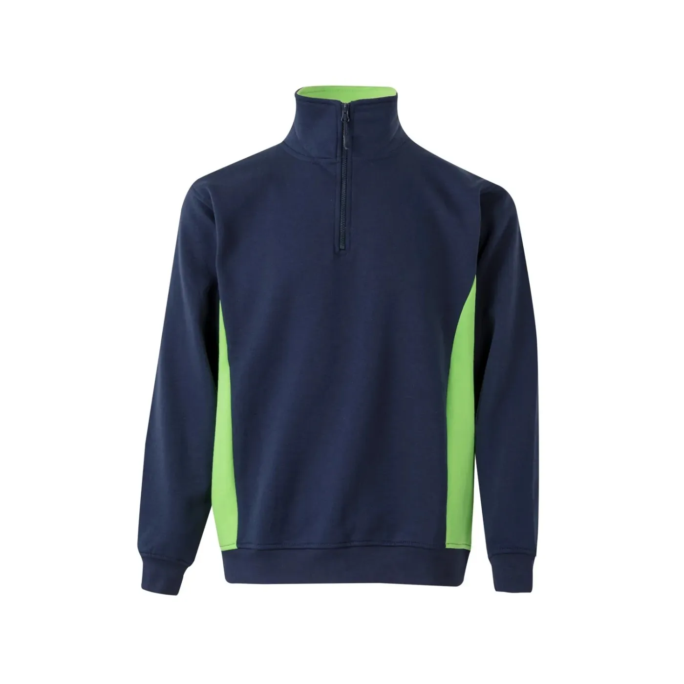 Hanorac cu jumătate de fermoar, în două tonuri / Velilla / Hanorace, bluze softshell, polar și fleece