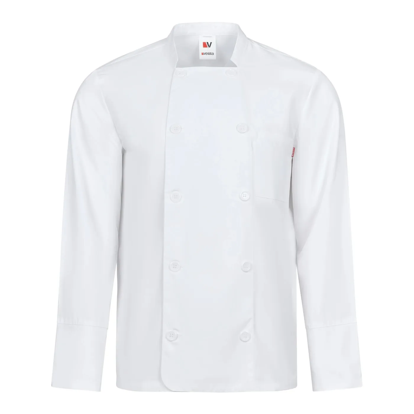 Tunică bucătar, cu mânecă lungă / Velilla / Îmbrăcăminte bucătari, ospătari, HoReCa
