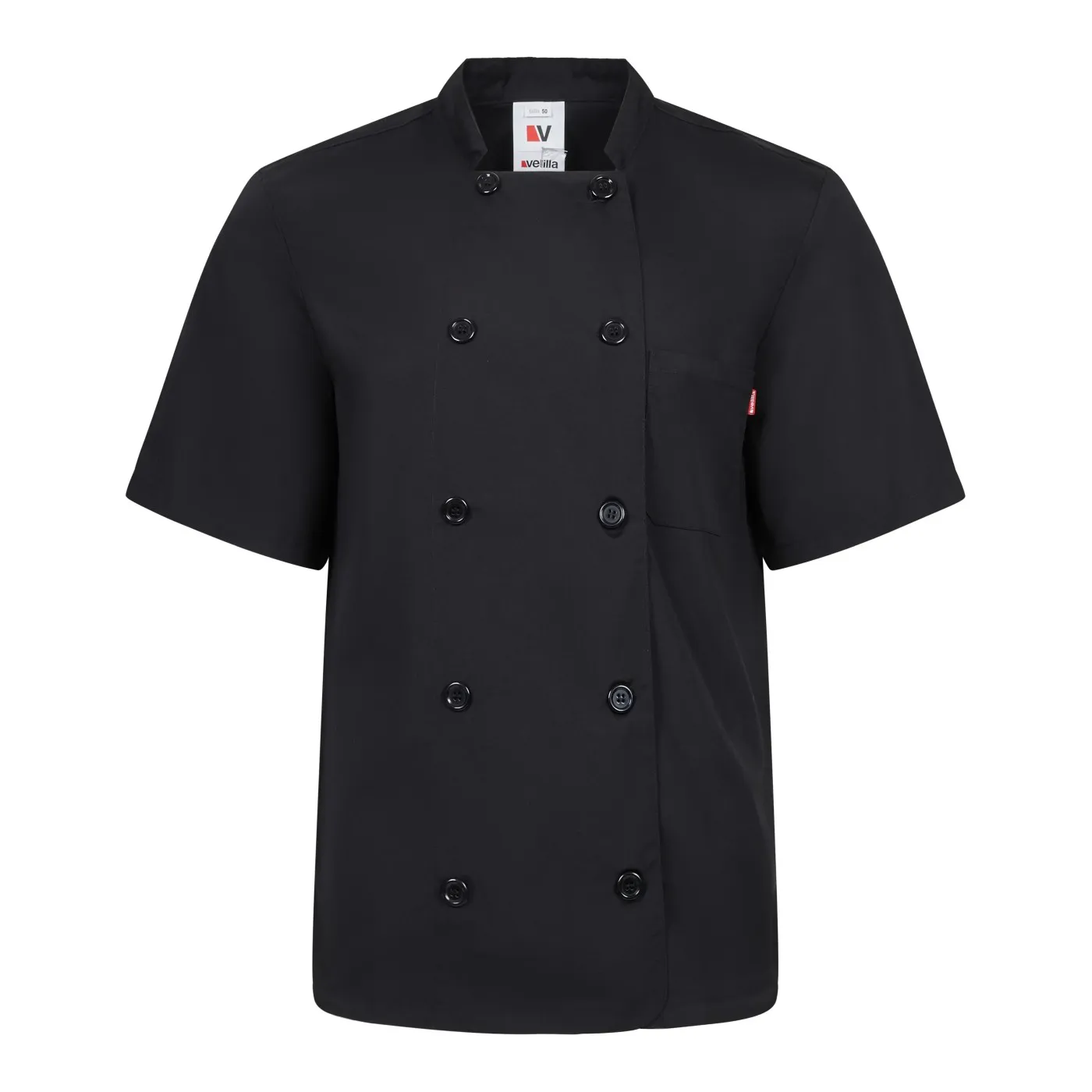 Tunică bucătar, cu mânecă scurtă / Velilla / Îmbrăcăminte bucătari, ospătari, HoReCa