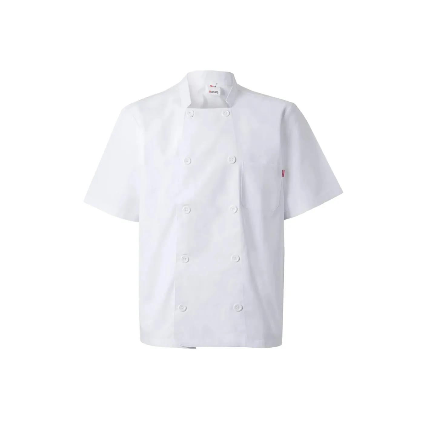 Tunică bucătar, cu mânecă scurtă / Velilla / Îmbrăcăminte bucătari, ospătari, HoReCa