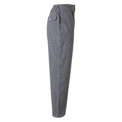Pantaloni bucătar, în carouri / Velilla / Îmbrăcăminte bucătari, ospătari, HoReCa