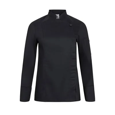 Jachetă bucătar, cu fermoar, pentru femei / Velilla / Îmbrăcăminte bucătari, ospătari, HoReCa
