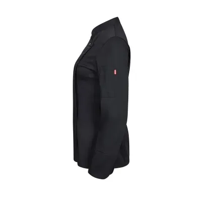 Jachetă bucătar, cu fermoar, pentru femei / Velilla / Îmbrăcăminte bucătari, ospătari, HoReCa
